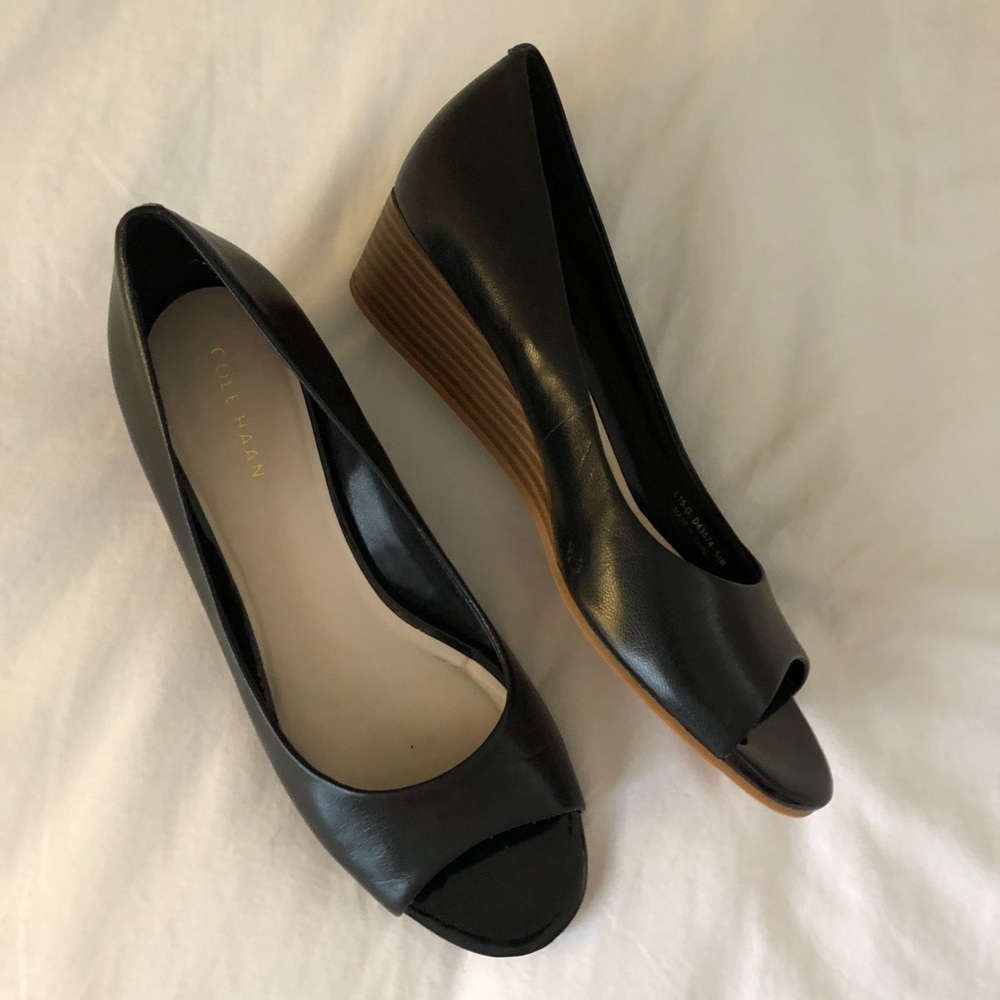 Cole Haan Peep-Toed Heela